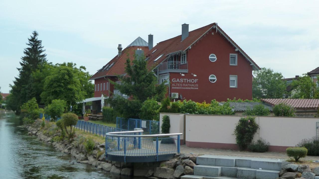 Altes Rathaus Am Elz Garten Rust Buitenkant foto